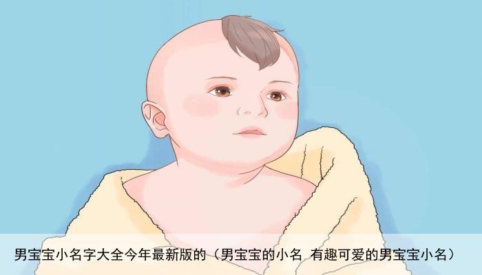 男宝宝小名字大全今年最新版的（男宝宝的小名 有趣可爱的男宝宝小名）