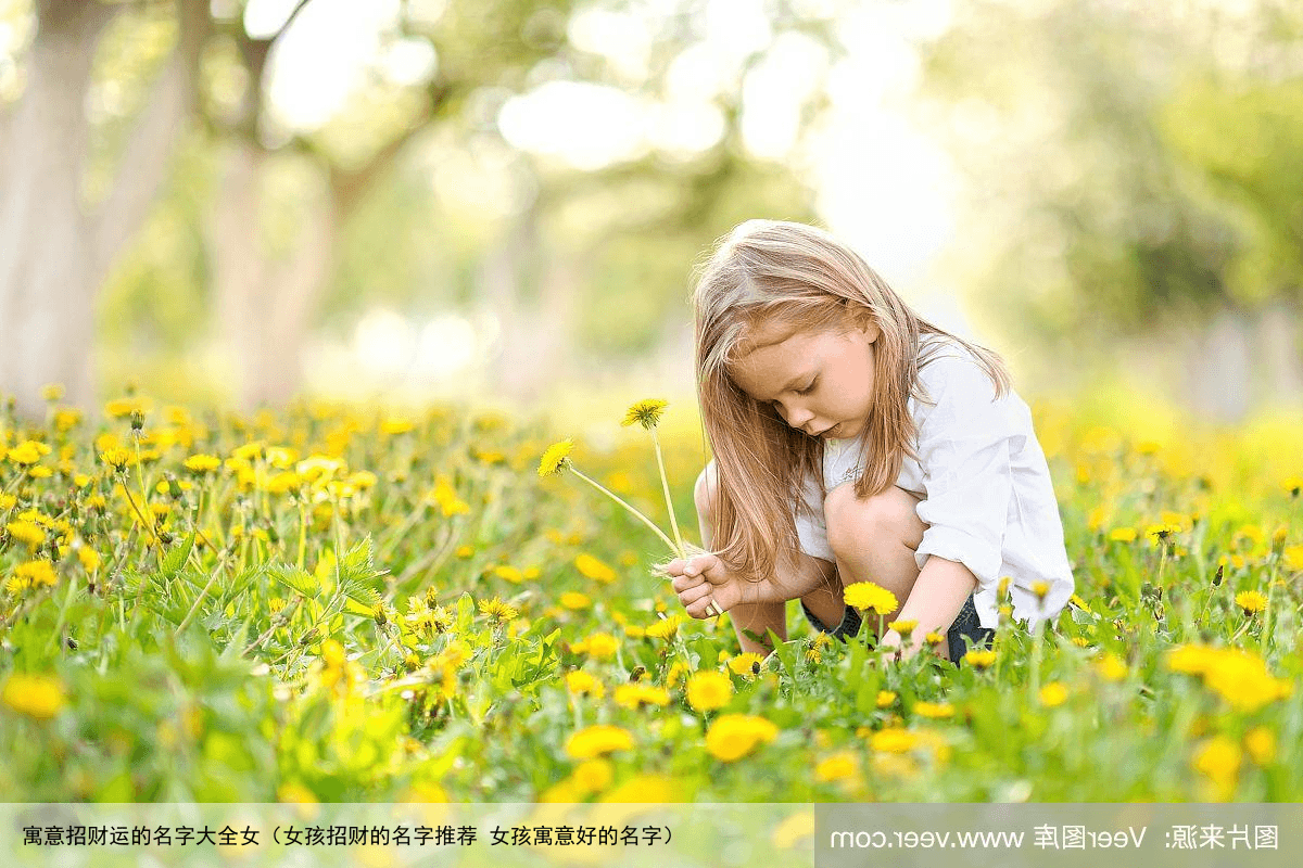 寓意招财运的名字大全女（女孩招财的名字推荐 女孩寓意好的名字）